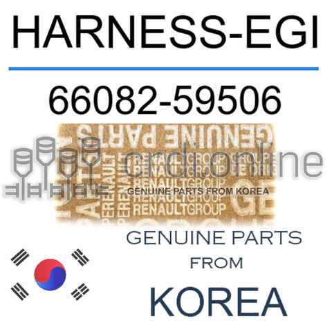 HARNESS-EGI [ORIGINAL] 66082-59506 6608259506 66082 59506