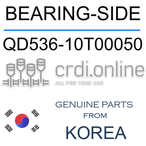 BEARING-SIDE QD536-10T00050 QD53610T00050 QD536 10T00050