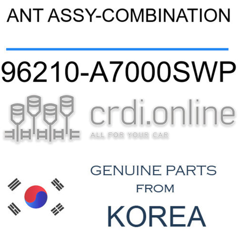 ANT ASSY-COMBINATION 96210-A7000SWP 96210A7000SWP 96210 A7000SWP