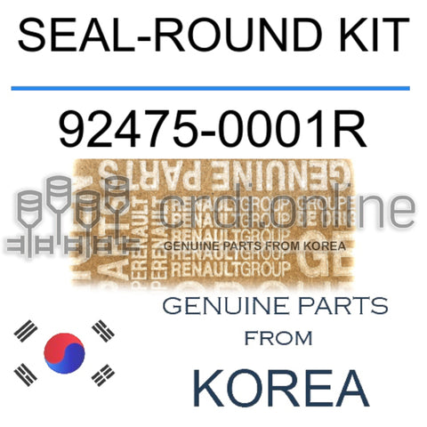 SEAL-ROUND KIT [ORIGINAL] 92475-0001R 924750001R 92475 0001R