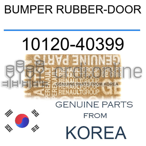 BUMPER RUBBER-DOOR [ORIGINAL] 10120-40399 1012040399 10120 40399