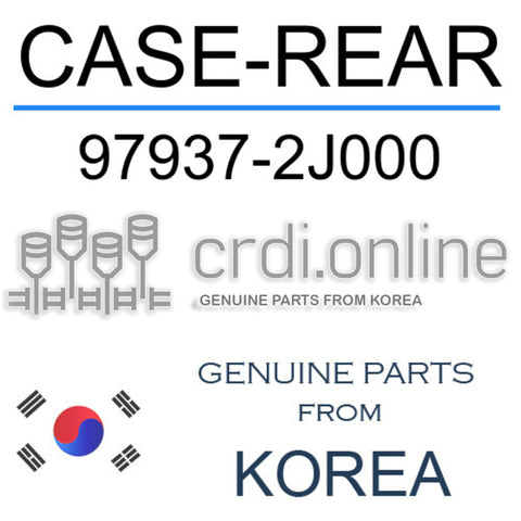 CASE-REAR [ORIGINAL] 97937-2J000 979372J000 97937 2J000