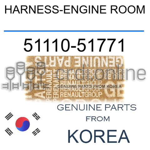 HARNESS-ENGINE ROOM [ORIGINAL] 51110-51771 5111051771 51110 51771