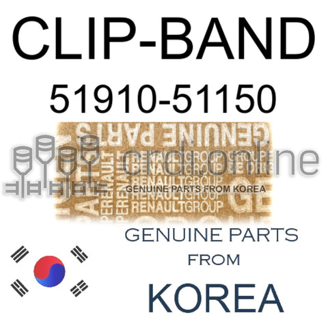 CLIP-BAND [ORIGINAL] 51910-51150 5191051150 51910 51150