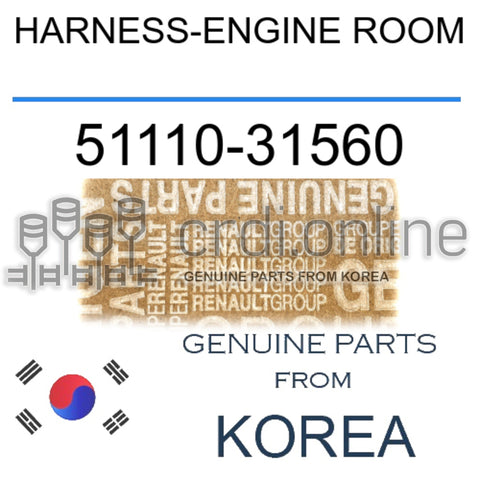 HARNESS-ENGINE ROOM [ORIGINAL] 51110-31560 5111031560 51110 31560