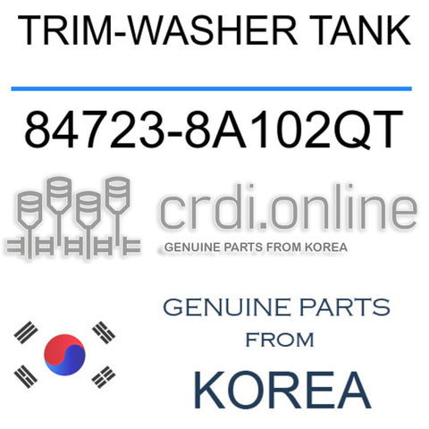 TRIM-WASHER TANK [ORIGINAL] 84723-8A102QT 847238A102QT 84723 8A102QT