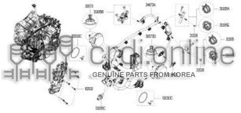 ACTUATOR-CLUTCH FORK 328H0-6578R 328H06578R 328H0 6578R