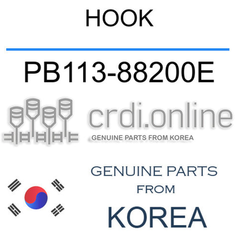 HOOK [ORIGINAL] PB113-88200E PB11388200E PB113 88200E