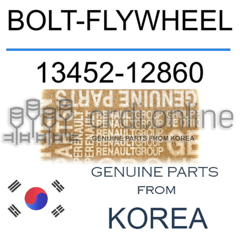 BOLT-FLYWHEEL [ORIGINAL] 13452-12860 1345212860 13452 12860
