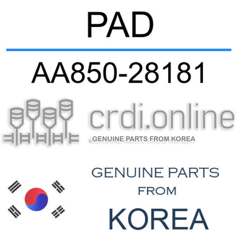 PAD AA850-28181 AA85028181 AA850 28181