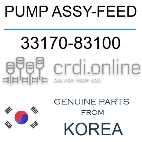 PUMP ASSY-FEED 33170-83100 3317083100 33170 83100