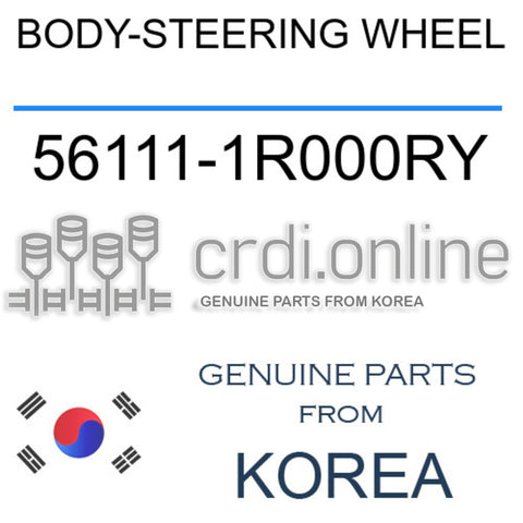 BODY-STEERING WHEEL 56111-1R000RY 561111R000RY 56111 1R000RY