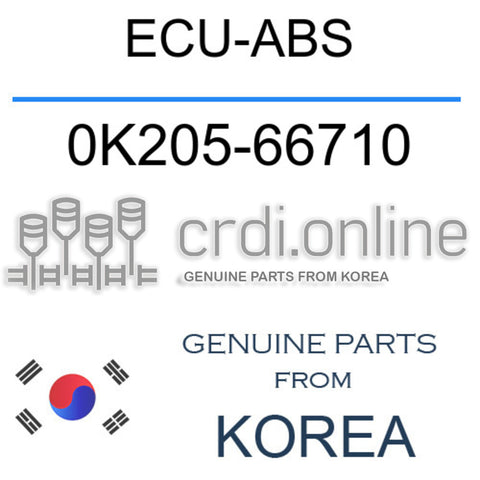 ECU-ABS [ORIGINAL] 0K205-66710 0K20566710 0K205 66710
