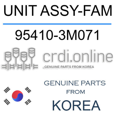 UNIT ASSY-FAM [ORIGINAL] 95410-3M071 954103M071 95410 3M071