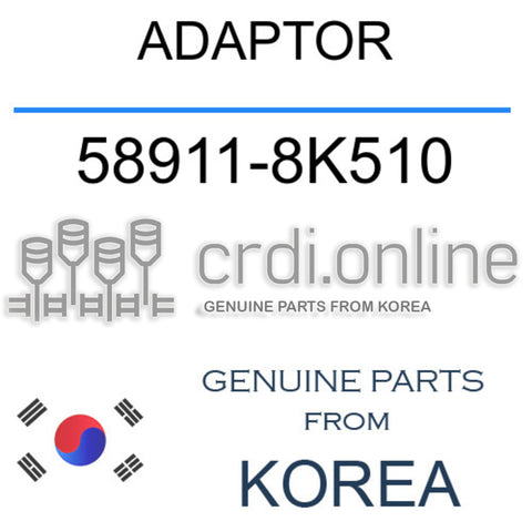 ADAPTOR 58911-8K510 589118K510 58911 8K510
