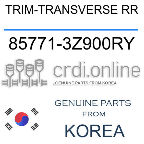 TRIM-TRANSVERSE RR [ORIGINAL] 85771-3Z900RY 857713Z900RY 85771 3Z900RY