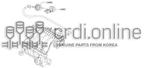 BRACKET-SOLENOID VALVE 82006-37847 8200637847 82006 37847