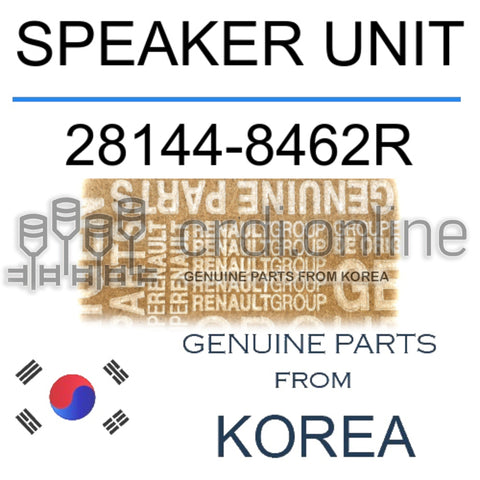 SPEAKER UNIT [ORIGINAL] 28144-8462R 281448462R 28144 8462R