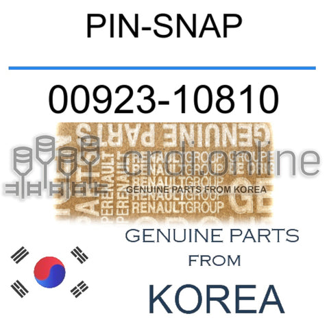 PIN-SNAP [ORIGINAL] 00923-10810 0092310810 00923 10810