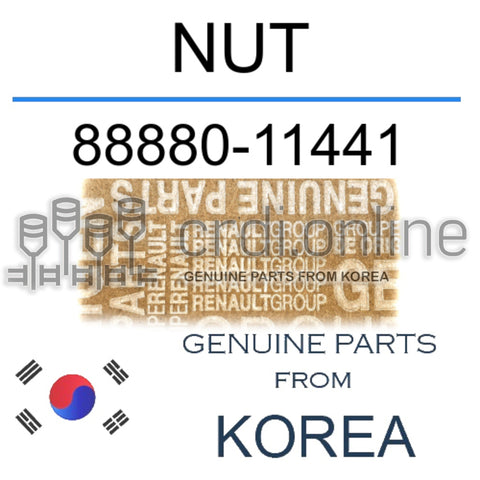 NUT [ORIGINAL] 88880-11441 8888011441 88880 11441