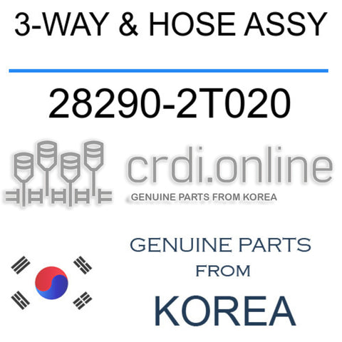 3-WAY & HOSE ASSY [ORIGINAL] 28290-2T020 282902T020 28290 2T020