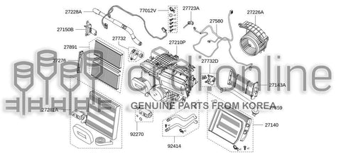 FILTER ASSY-AIRCABIN 82016-76037 8201676037 82016 76037