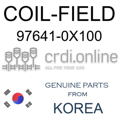 COIL-FIELD [ORIGINAL] 97641-0X100 976410X100 97641 0X100