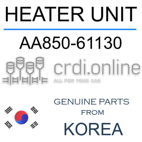 HEATER UNIT [ORIGINAL] AA850-61130 AA85061130 AA850 61130