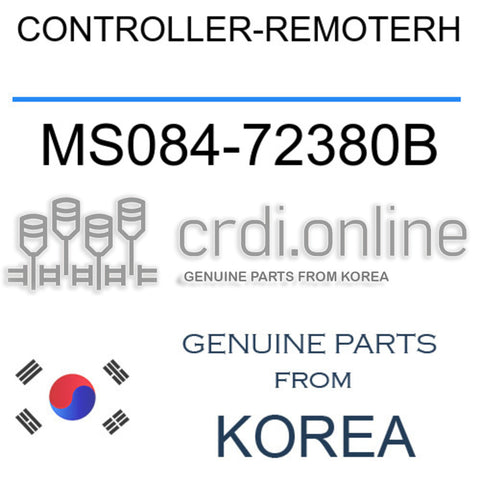 CONTROLLER-REMOTERH [ORIGINAL] MS084-72380B MS08472380B MS084 72380B