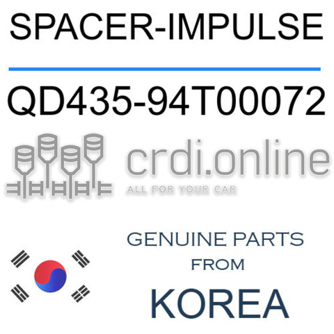 SPACER-IMPULSE [ORIGINAL] QD435-94T00072 QD43594T00072 QD435 94T00072