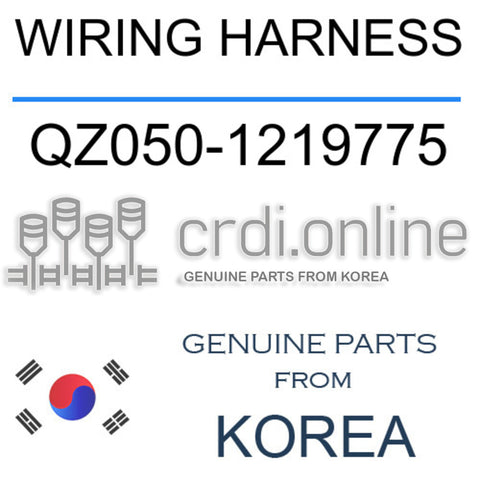 WIRING HARNESS [ORIGINAL] QZ050-1219775 QZ0501219775 QZ050 1219775