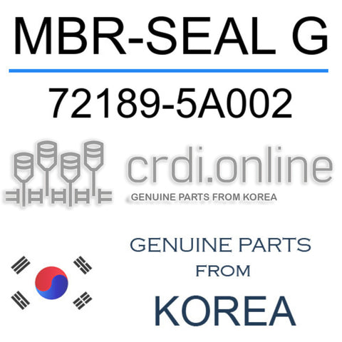 MBR-SEAL G [ORIGINAL] 72189-5A002 721895A002 72189 5A002