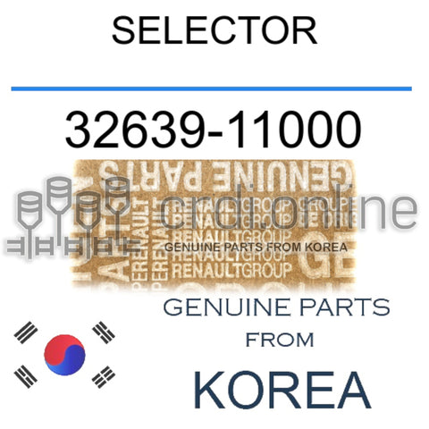 SELECTOR [ORIGINAL] 32639-11000 3263911000 32639 11000