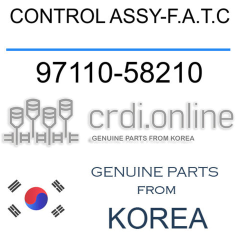 CONTROL ASSY-F.A.T.C [ORIGINAL] 97110-58210 9711058210 97110 58210
