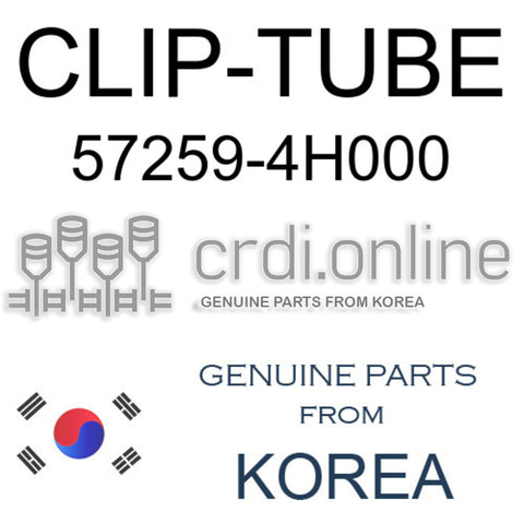 CLIP-TUBE [ORIGINAL] 57259-4H000 572594H000 57259 4H000