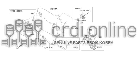 VALVE ASSY-AAC 16610-12910 1661012910 16610 12910