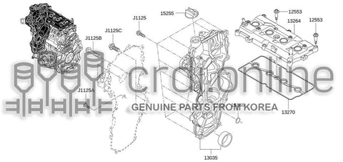 CAP ASSY-OIL FILLER 15256-4600R 152564600R 15256 4600R