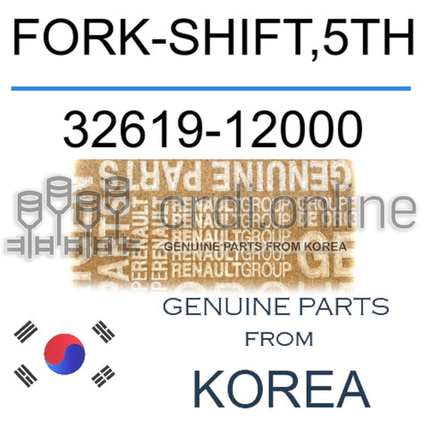 FORK-SHIFT,5TH [ORIGINAL] 32619-12000 3261912000 32619 12000