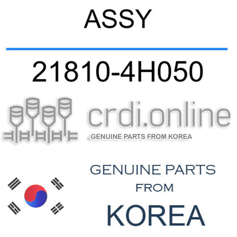 ASSY [ORIGINAL] 21810-4H050 218104H050 21810 4H050