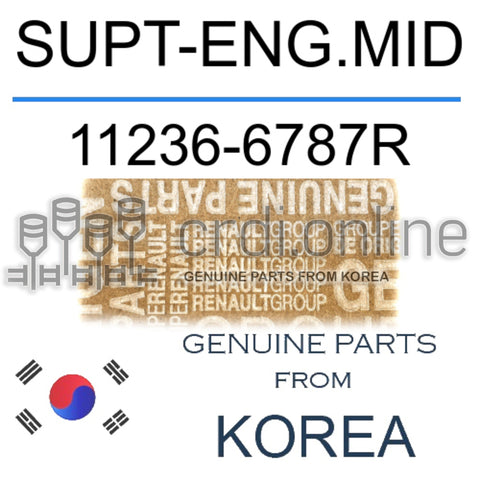 SUPT-ENG.MID [ORIGINAL] 11236-6787R 112366787R 11236 6787R