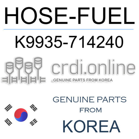 HOSE-FUEL K9935-714240 K9935714240 K9935 714240