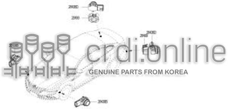 SEN-AID RADIAL PARKING 253A4-6799R 253A46799R 253A4 6799R