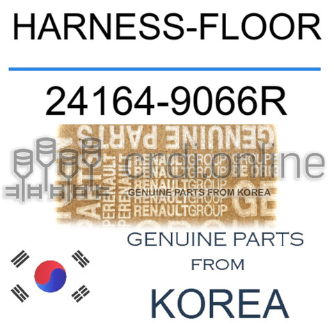 HARNESS-FLOOR [ORIGINAL] 24164-9066R 241649066R 24164 9066R