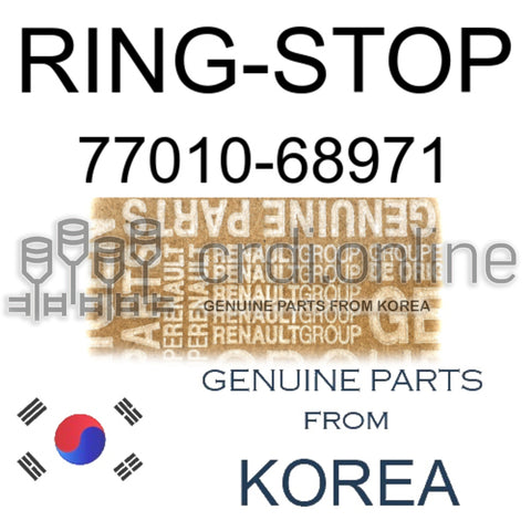RING-STOP [ORIGINAL] 77010-68971 7701068971 77010 68971
