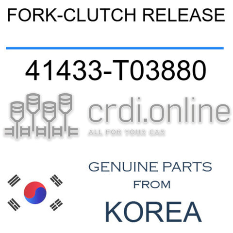 FORK-CLUTCH RELEASE [ORIGINAL] 41433-T03880 41433T03880 41433 T03880