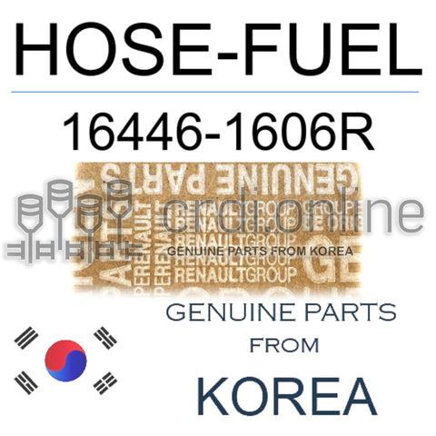 HOSE-FUEL [ORIGINAL] 16446-1606R 164461606R 16446 1606R