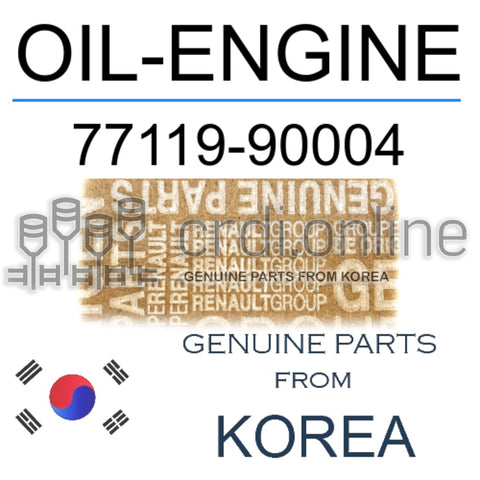 OIL-ENGINE [ORIGINAL] 77119-90004 7711990004 77119 90004