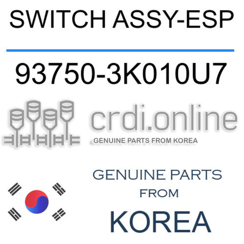 SWITCH ASSY-ESP [ORIGINAL] 93750-3K010U7 937503K010U7 93750 3K010U7