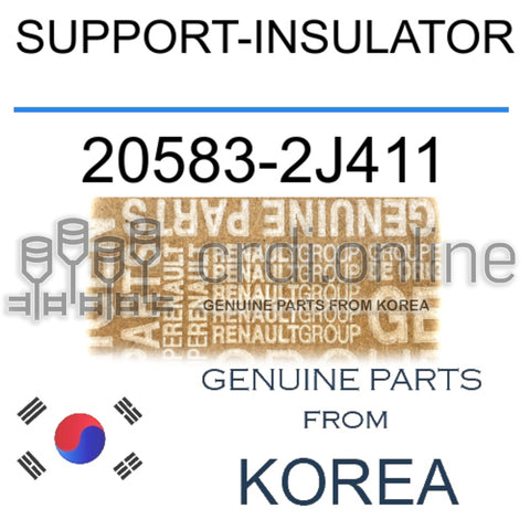 SUPPORT-INSULATOR [ORIGINAL] 20583-2J411 205832J411 20583 2J411