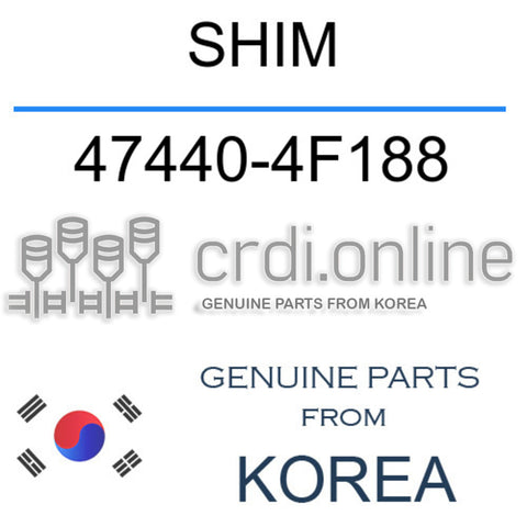 SHIM 47440-4F188 474404F188 47440 4F188